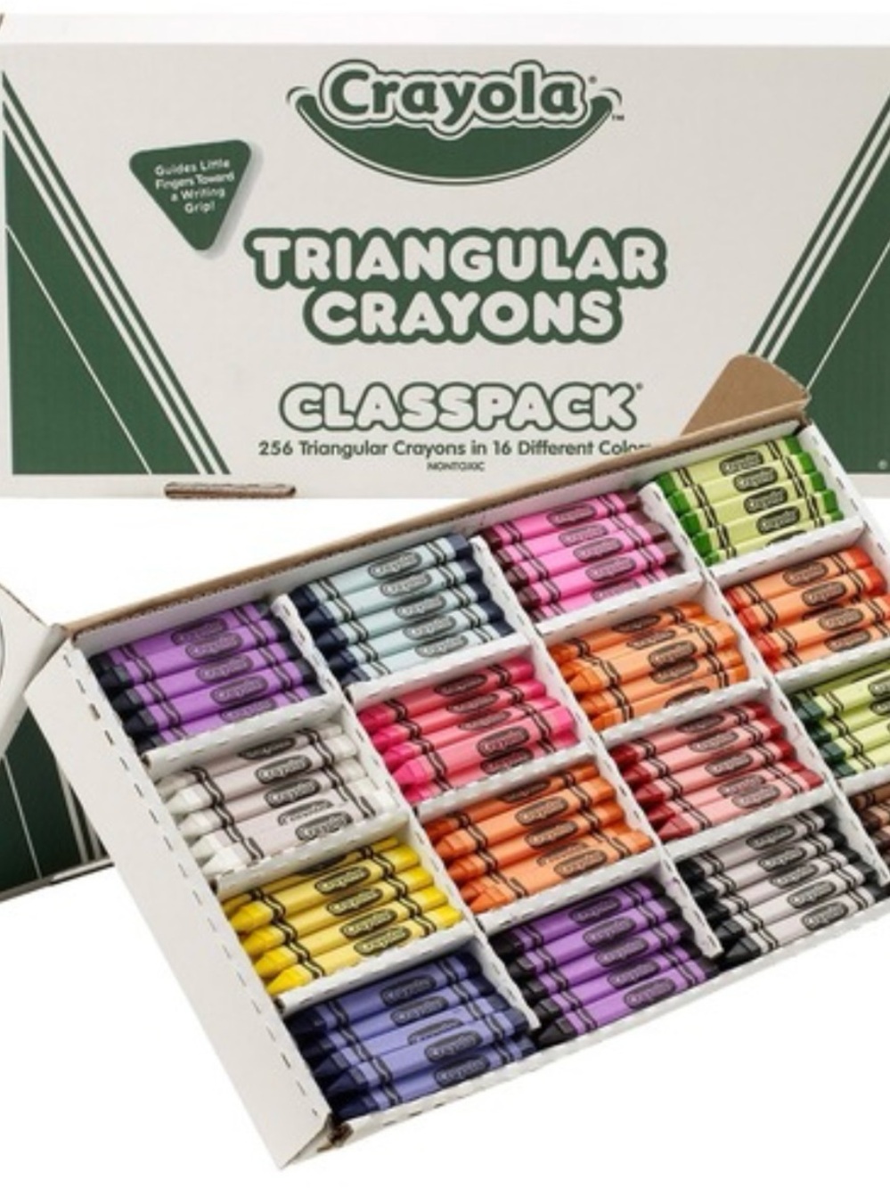 Classpack Crayola Triangular Crayons